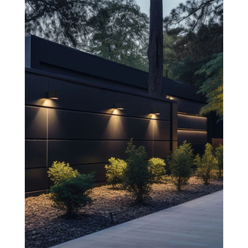 Фасадний вуличний світильник TK Lighting 10969 Axis GU10 1x10W IP44 сірий