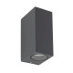 Фасадний вуличний світильник TK Lighting 10970 Axis GU10 2x10W IP44 сірий