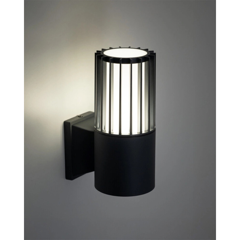 Фасадний вуличний світильник TK Lighting 11506 Ribo E27 1x15W IP54 сірий