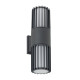Фасадний вуличний світильник TK Lighting 11507 Ribo E27 2x15W IP54 сірий