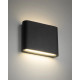 Фасадний вуличний світильник TK Lighting 18082 Arwena S LED 2x3W 3000K 360Lm IP54 сірий