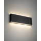 Фасадний вуличний світильник TK Lighting 18084 Arwena L LED 2x12W 3000K 1000Lm IP54 сірий