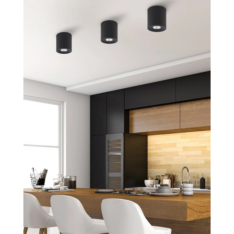Точковий світильник TK Lighting 3239 Orion M GU10 1x10W IP20 чорний