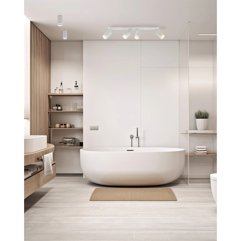 Точковий світильник TK Lighting 6919 Jet GU10 1x10W IP20 білий