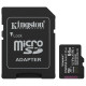 Модуль флеш-пам'яті Kingston MICRO SDXC 64GB UHS-I W/ADAPTER