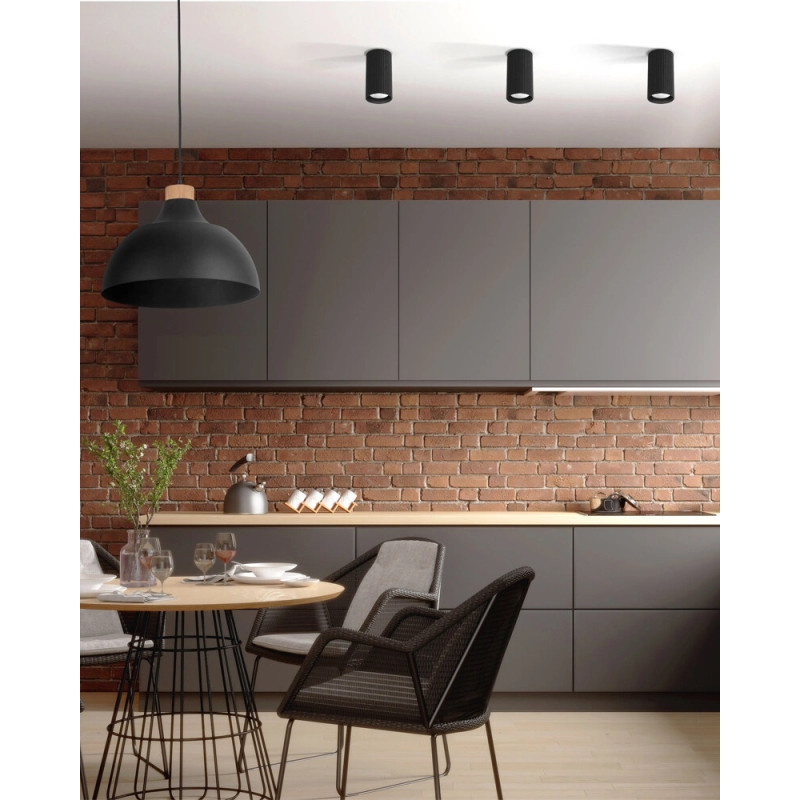 Точковий світильник TK Lighting 10022 Tune S GU10 1x10W IP20 чорний