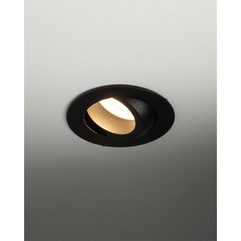 Точковий світильник TK Lighting 10571 Aura GU10 1x10W IP65 чорний