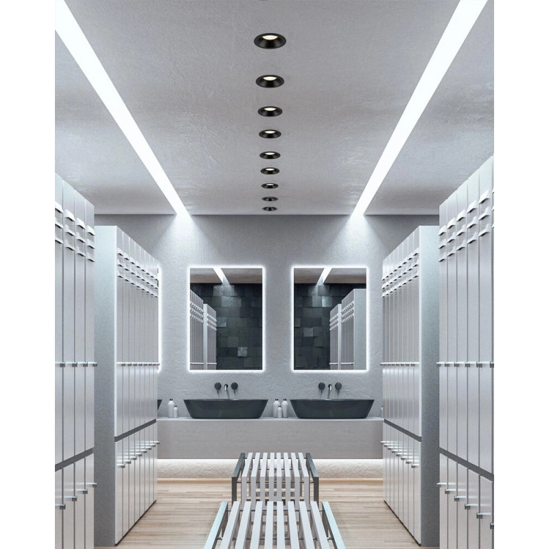 Точковий світильник TK Lighting 10577 Opti GU10 1x10W IP65 чорний