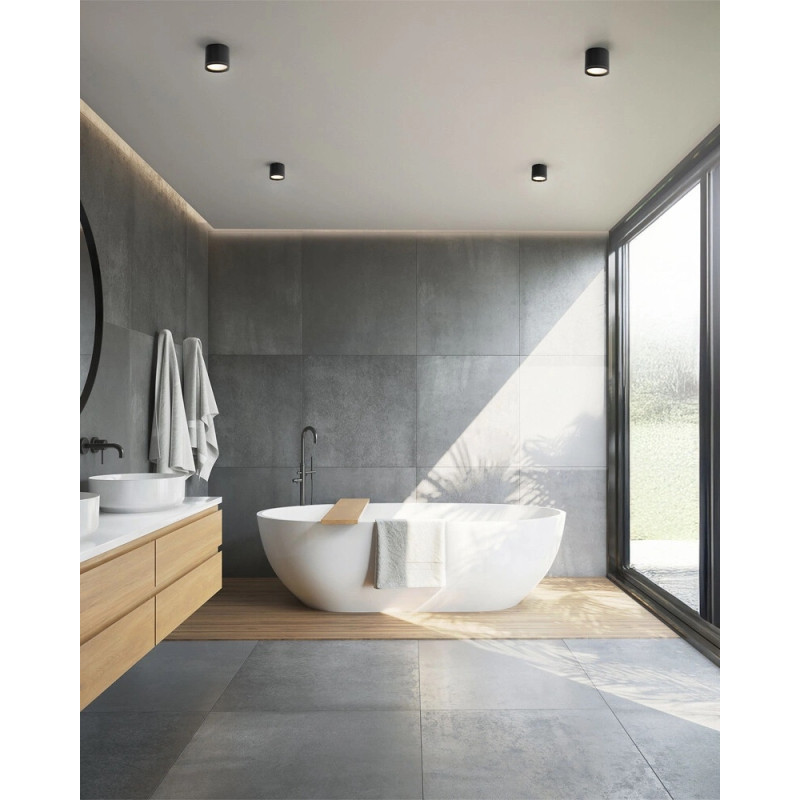 Точковий світильник TK Lighting 10594 Vivo GX53 1x11W IP44 чорний