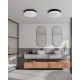 Стельовий світильник TK Lighting 862 Pori Black E27 15Вт IP44