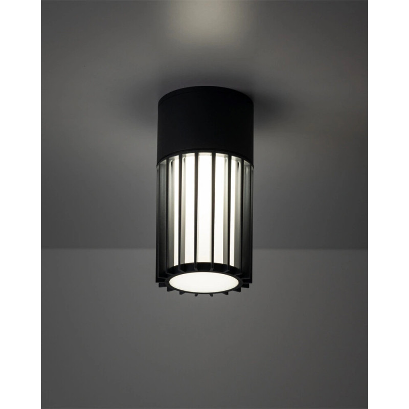 Стельовий вуличний світильник TK Lighting 11508 Ribo E27 1x15W IP54 сірий
