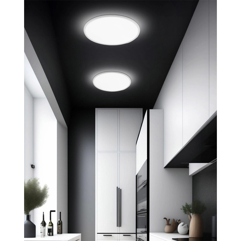 Світильник стельовий TK Lighting 6900 Aqua LED 1x24W 3000K/4000K/6500K 2565Lm IP54 білий
