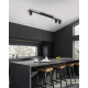Світильник стельовий спот TK Lighting 4565 Logan GU10 3x10W IP20 чорний