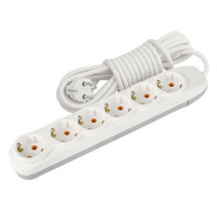 Удлинитель NILSON 3х1,5 6p 5м с заземлением (46130105)