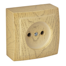 Розетка Nilson Themis клен 1-на без заземления ( 26281015 )