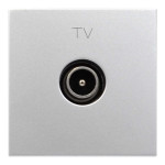 Розетка Zenit TV серебряная (2CLA225070N1301)