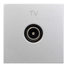 Розетка Zenit TV серебряная (2CLA225070N1301)