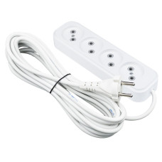 Удлинитель PIN 4р 2м 2х0,75 без заземления ( 804020 )