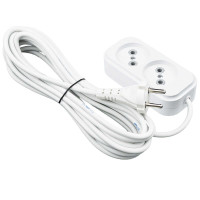 Удлинитель PiN 2х0,75 2p 2м без заземления (802020)