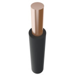 Провод монтажный медный ЗЗКМ ПВ-1 1х6 мм² черный круглый (704967) 100м