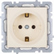 Розетка Nilson Touran крем 1на с/с без рамки 24120417