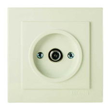 Розетка Nilson Touran кремовая 1-на SAT F-разъем ( 24121065 )