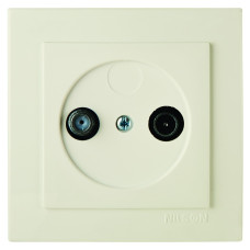Розетка Nilson Touran кремовая 1-на TV-SAT ( 24121037 )