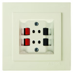 Розетка Nilson Touran кремовая аудио стерео ( 24121050 )